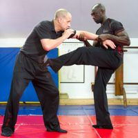 Master Eric Wilson Teaches and trains at the UK Wing Chun Assoc. Hq in Rayleigh Essex.