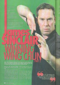 James Sinclair Major Interview in Martial Arts Illustrated