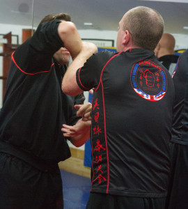 UKWCKFA Wing Chun training T-Shirt is perfectly designed for Chi Sau practice.